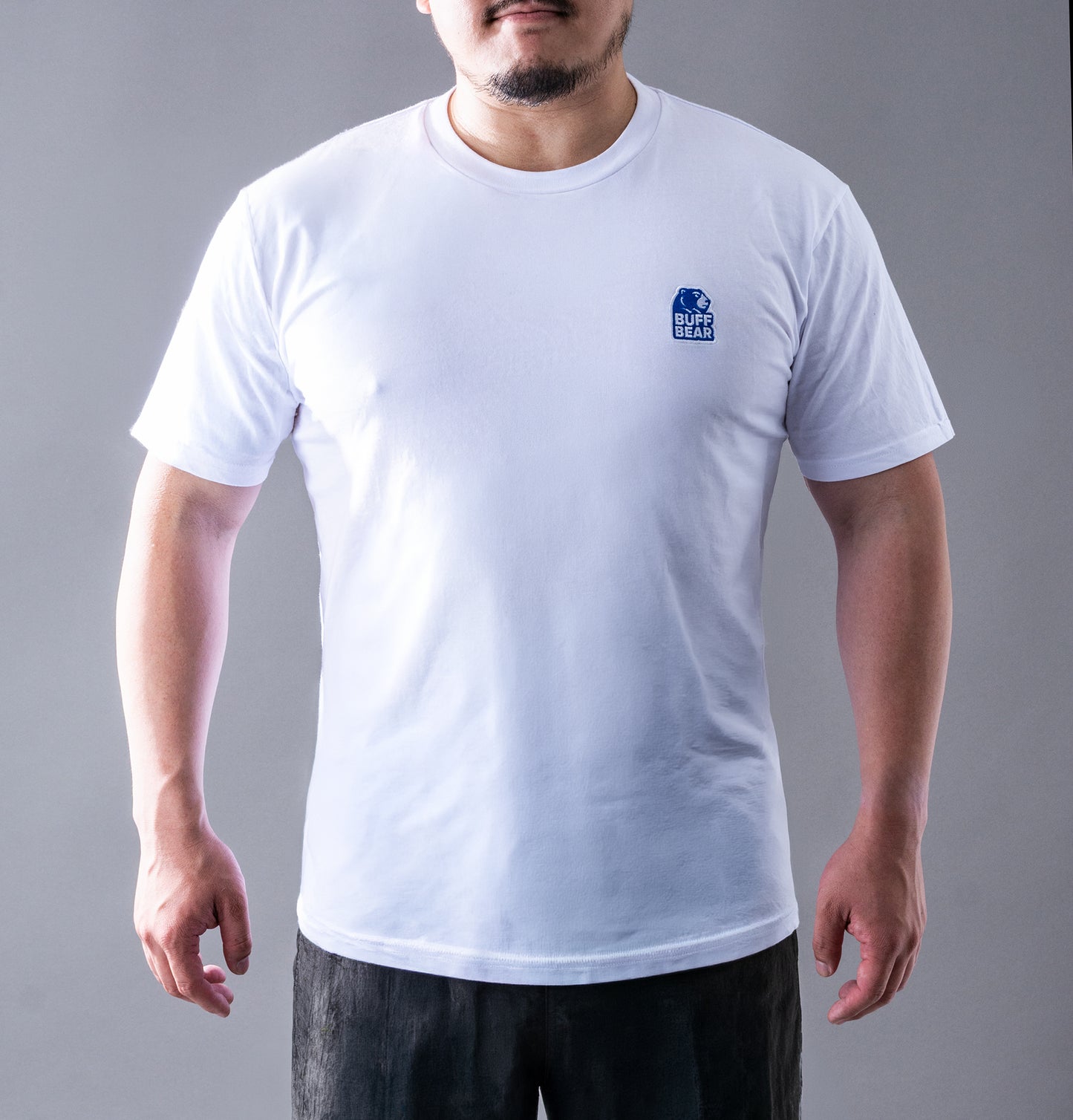 BUFF BEAR TEE - White